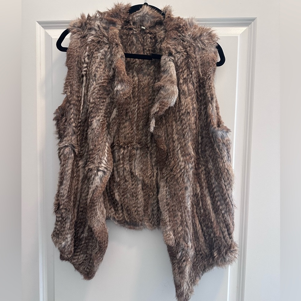 Rabbit Fur Vest